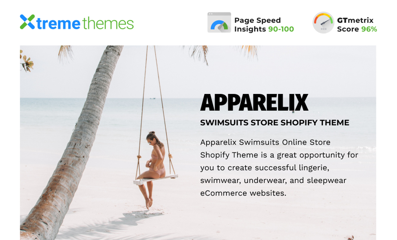 Apparelix Swimwear Online Store Shopify Theme